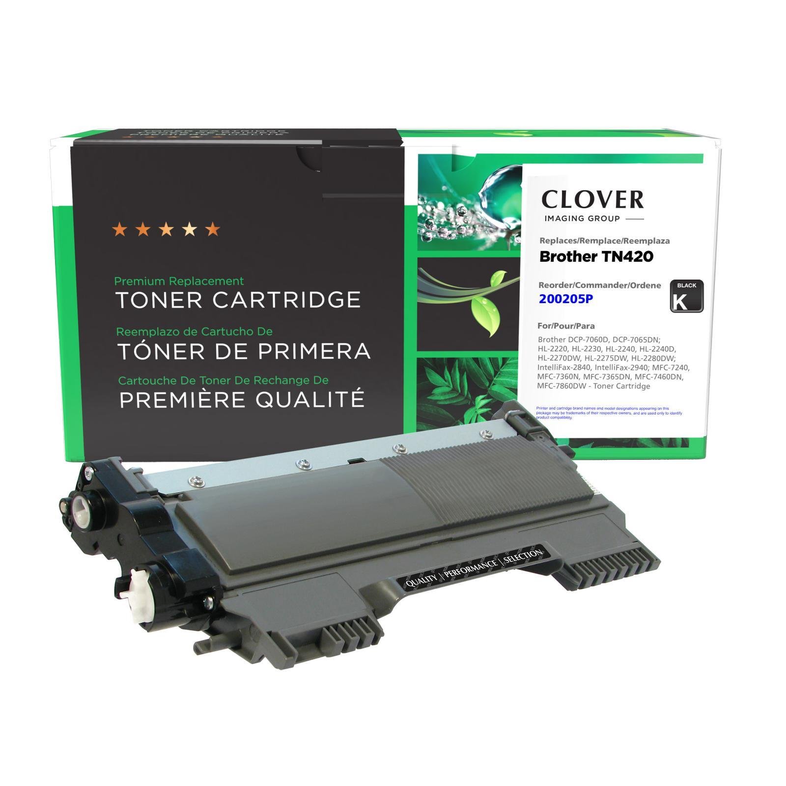 CIG Remanufactured Toner Cartridge for Brother TN420 Direct