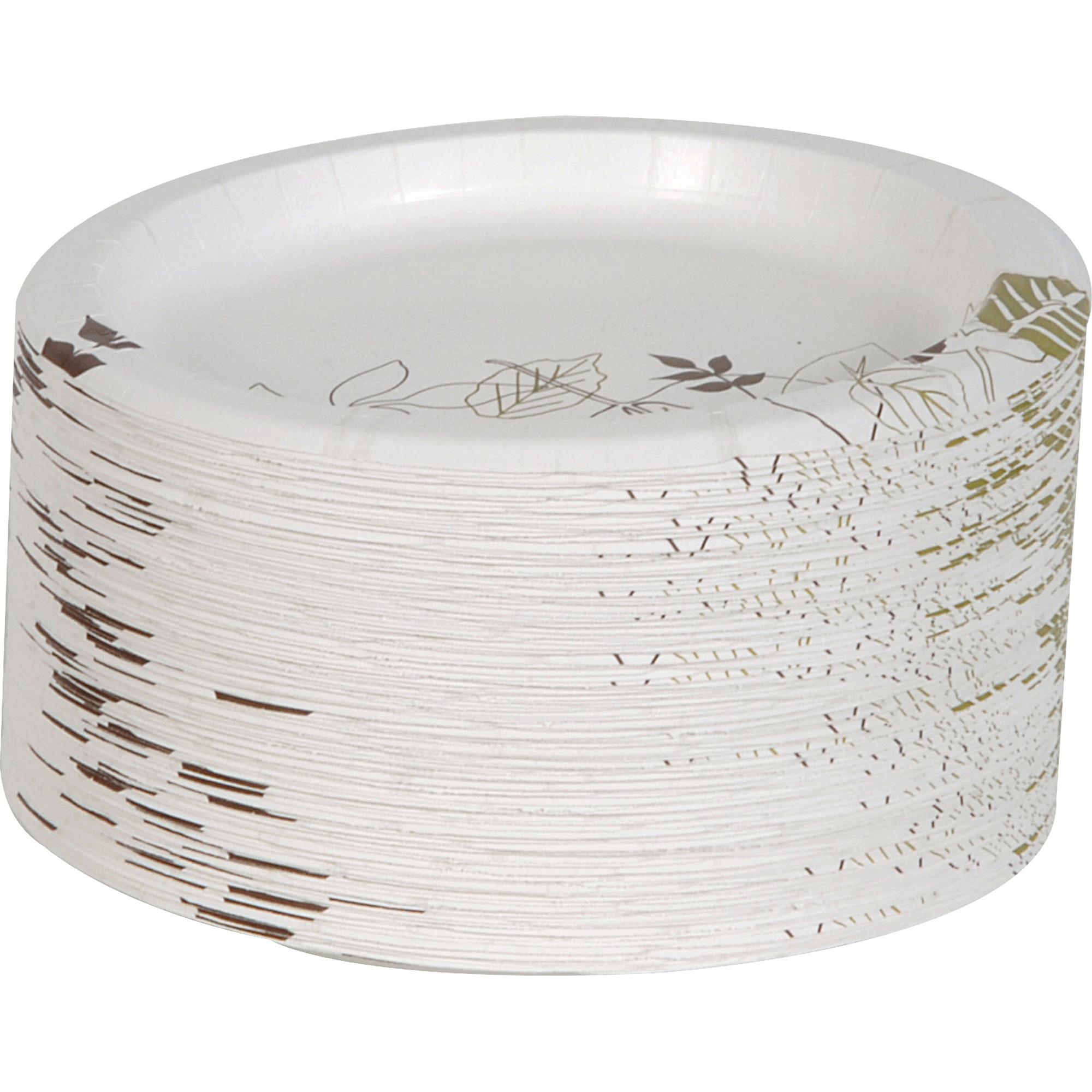 Dixie Pathways Soak-Proof Shield Mediumweight Paper Plates