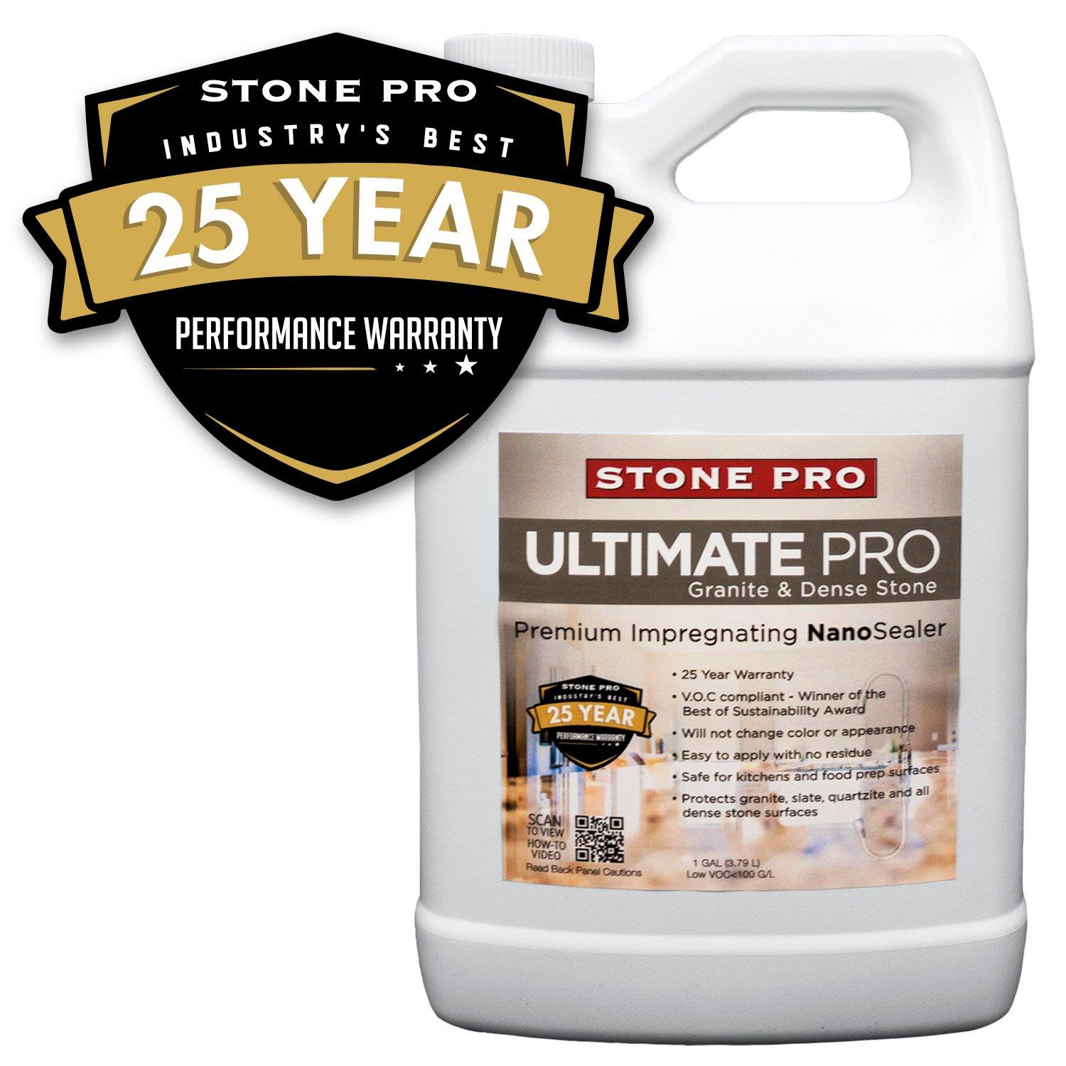 Stone Pro Ultimate Pro Granite & Dense Stone Impregnating Sealer 1 Gallon -  Buy Janitorial Direct