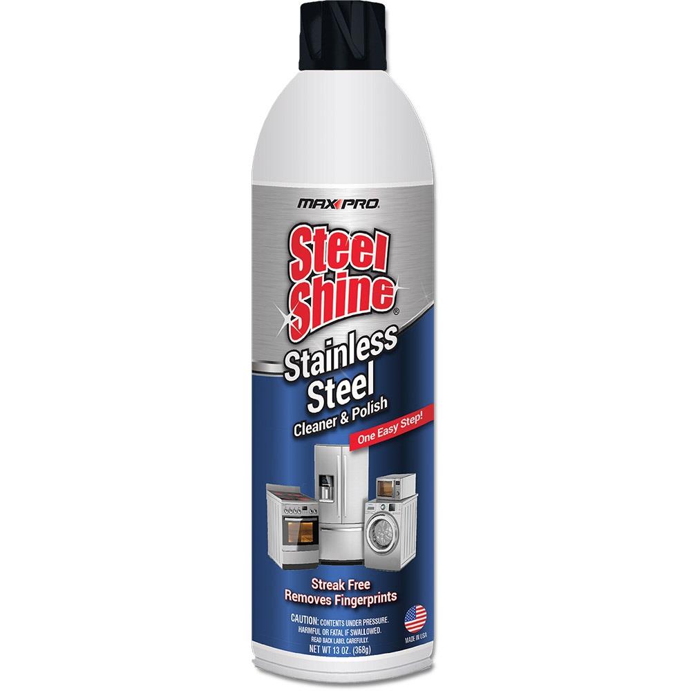 Max Pro® Steel Shine® Stainless Steel Cleaner (VOC) 13 oz.
