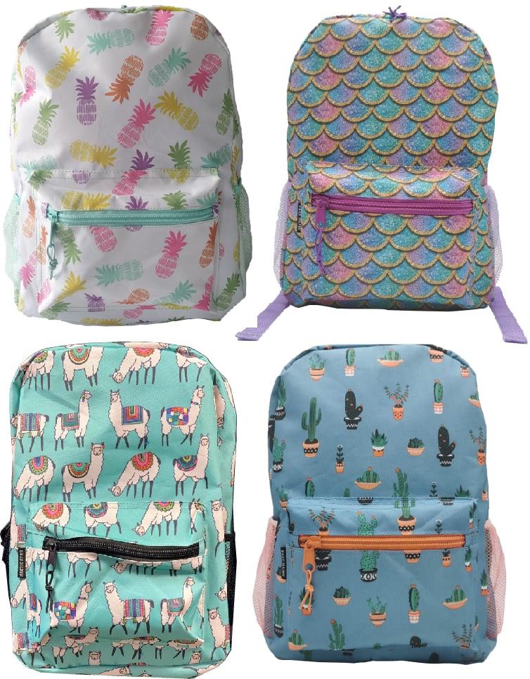 Backpack with mesh side pockets best sale