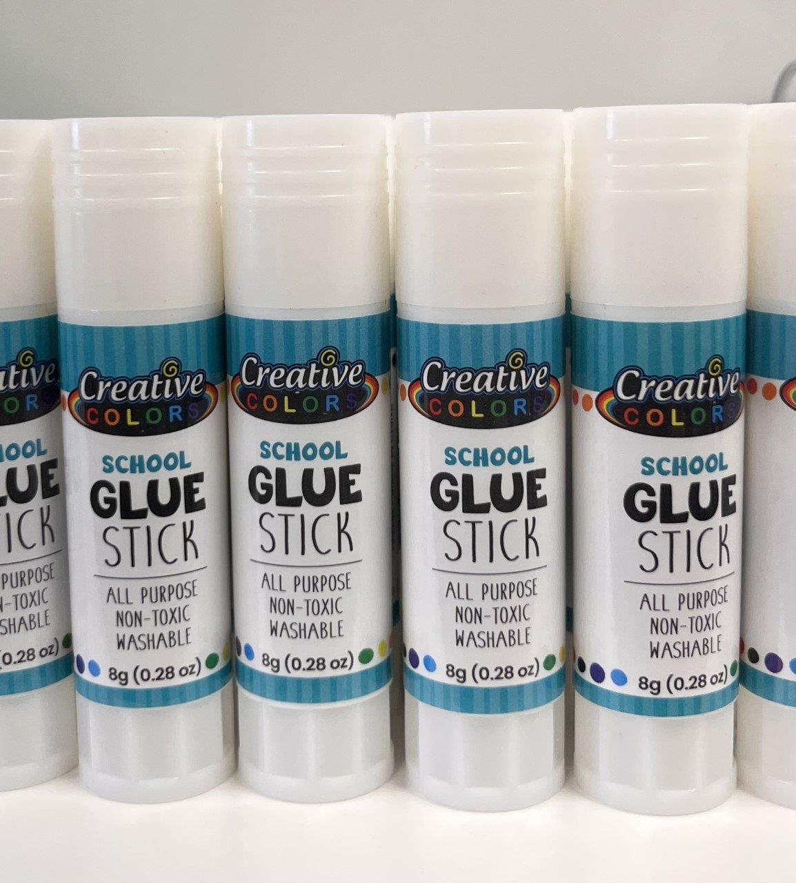 BULK Carton Creative Colors Bulk Glue Sticks .28 OZ - 500 Count - Minimum  Order 1 Case of 500