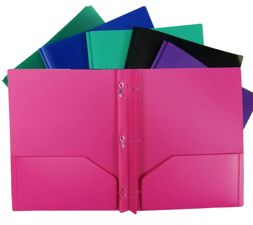 Save Big on 2-Pocket Portfolio With Prongs