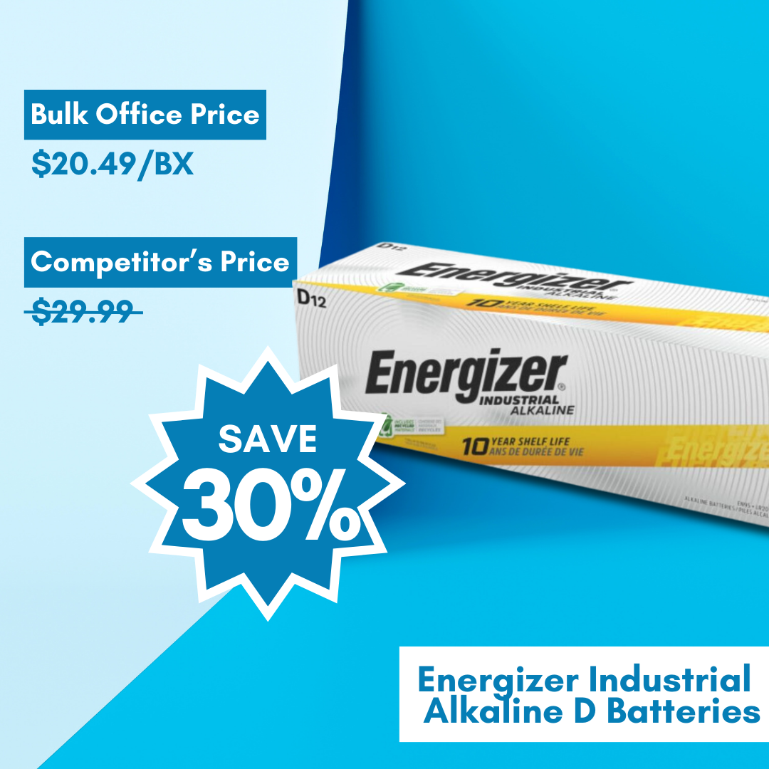 Energizer Industrial 6 Volt Alkaline Lantern Battery (Bulk)