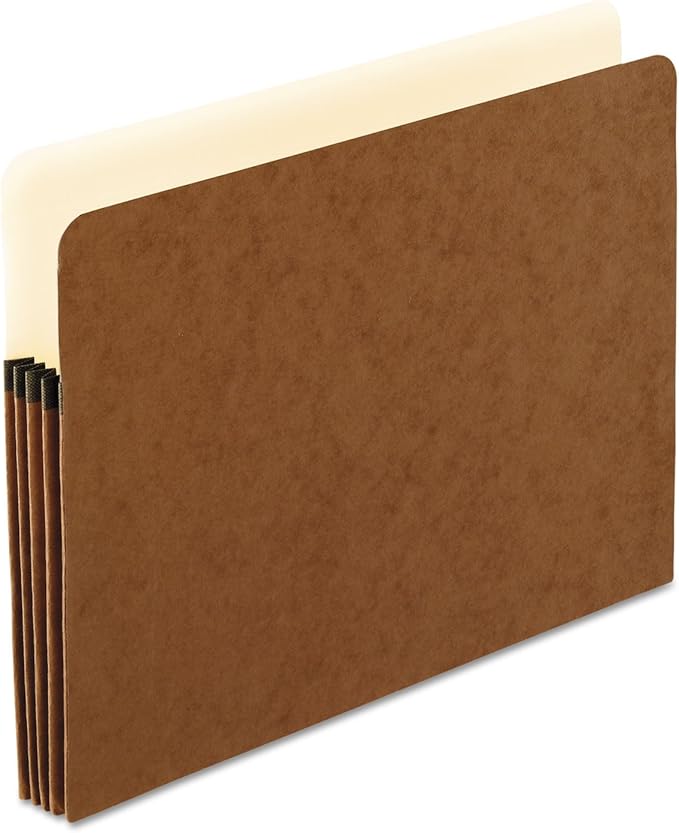 Redrope Expanding File Pockets, Letter Size, Redrope, 3.5