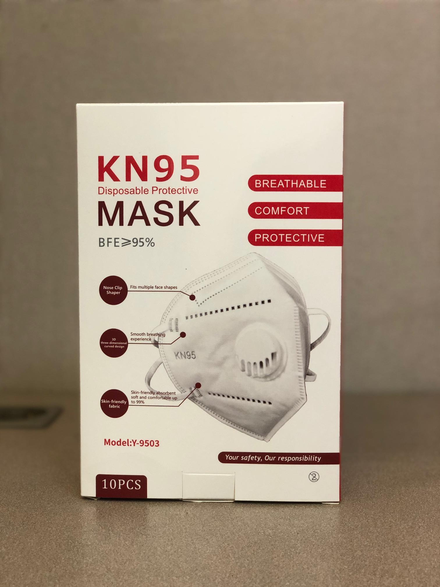 KN95 Mask with breather Y9503