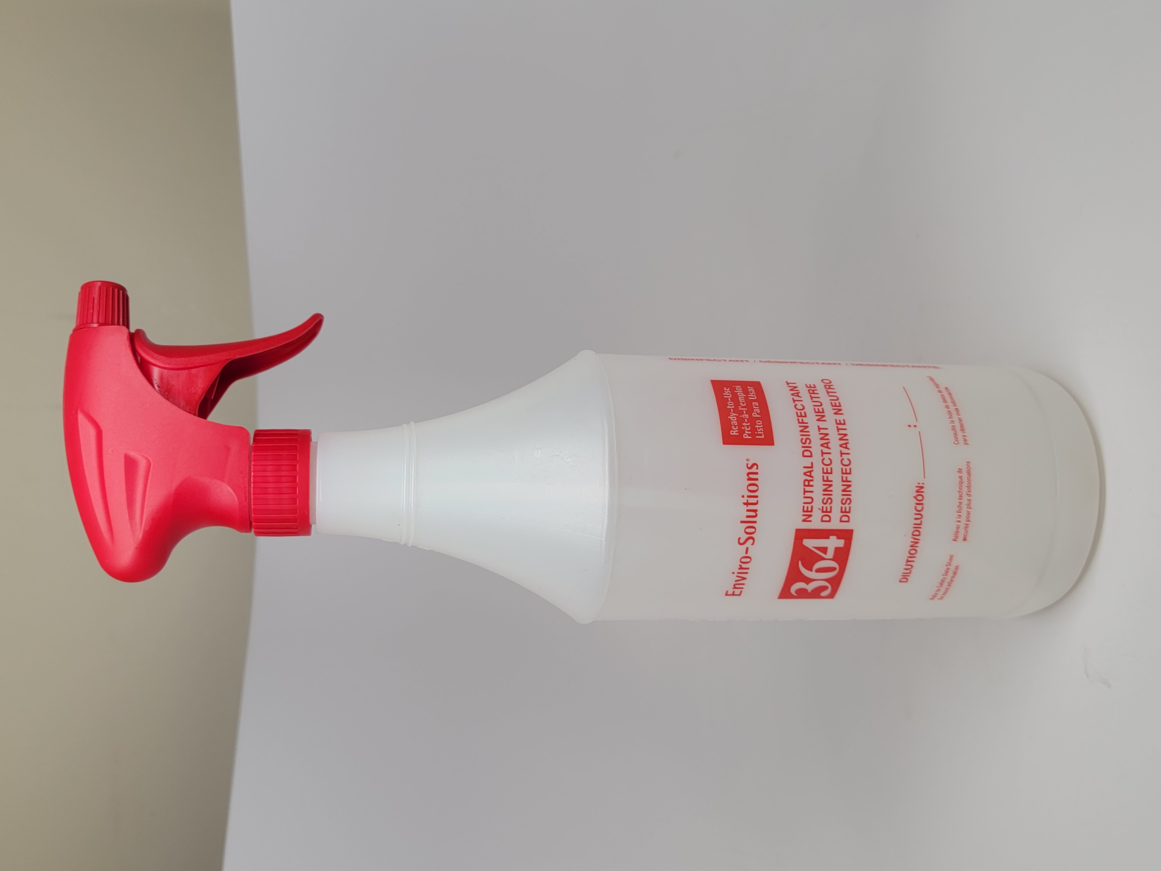 Puroxcide Puresan Puroxicide Heavy Duty Spray Bottle & Trigger Sprayer 32  FLOZ Plastic Red 6/Case