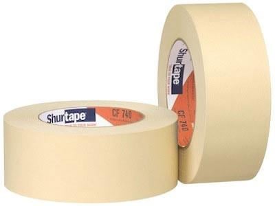 SHURTAPE CP 60 Masking Tape,Yellow,36mm x 55m 