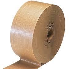 Paper Mart Kraft Tape Carton Sealing Tape Kraft Tape Roll | Quantity: 6 |  Width: 2 by Paper Mart