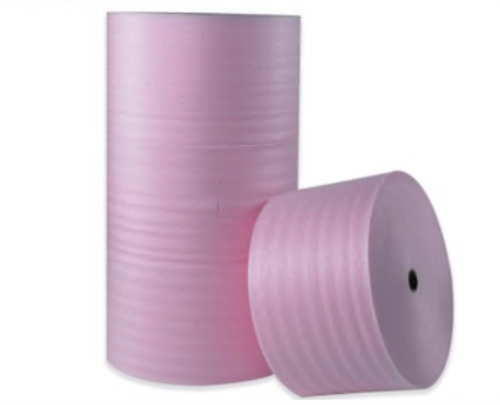 Foam Roll - Perforated, 3/32, 18 x 750', White - ULINE - 4 Rolls - S-3233P