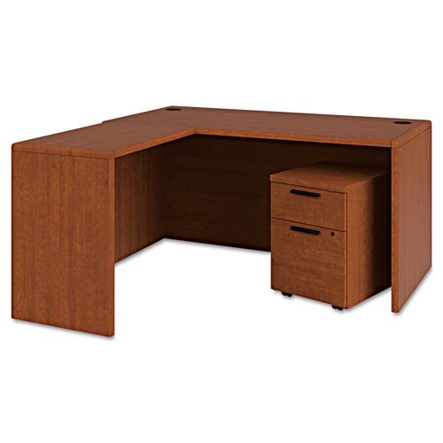 Hon 10700 Series L-workstation With Pedestal - Henna Cherry