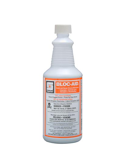 Bloc-Aid Drain & Sewer Cleaner/Maintainer, 32 Oz, 12/Cs - JAD