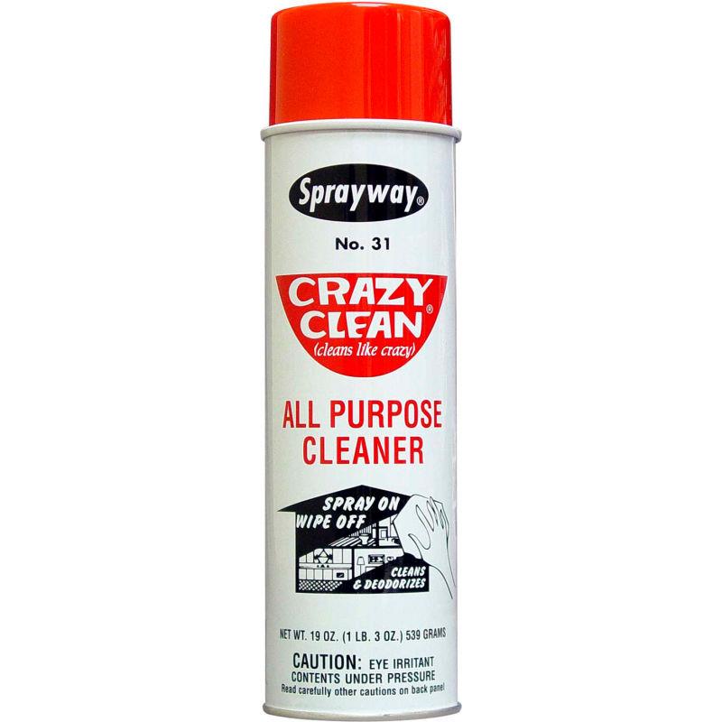 Crazy Clean All Purpose Foam Cleaner, 19 oz, 12/Cs - JAD