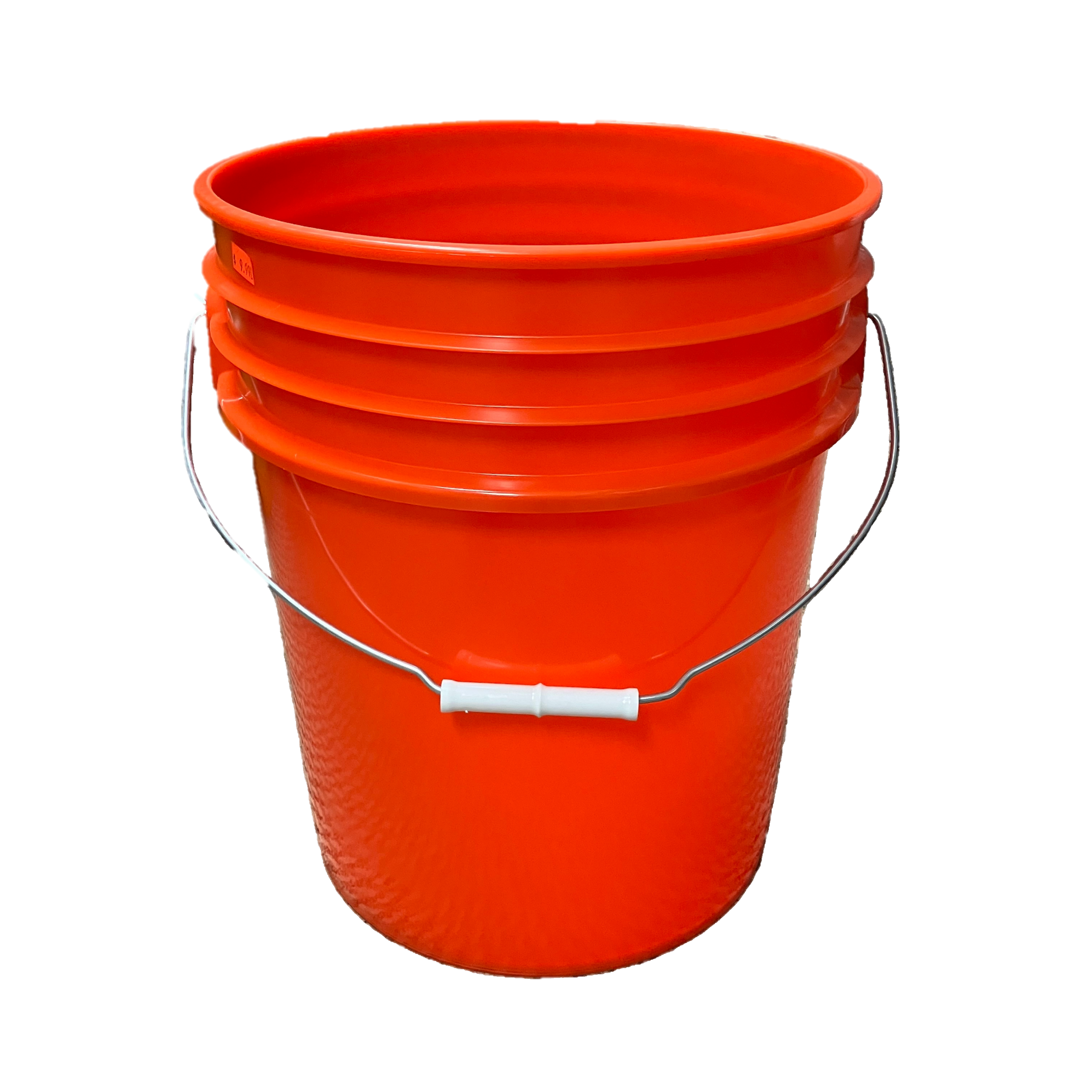 Heavy Duty Plastic Utility Bucket, 5 Gallon, Orange, Each ...