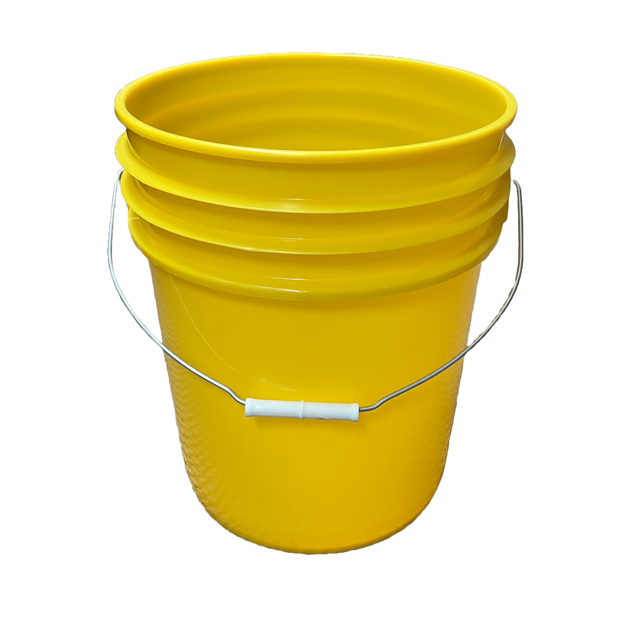 Heavy Duty Plastic Utility Bucket, 5 Gallon, Yellow, Each ...