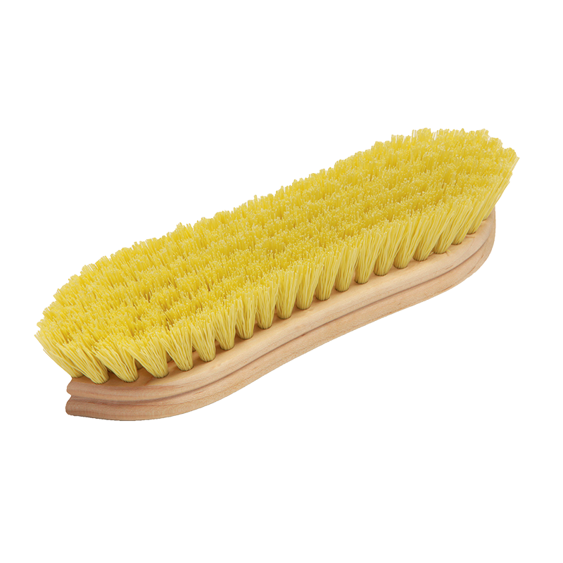 Rubbermaid Commercial Synthetic-Fill Tile & Grout Brush Yellow