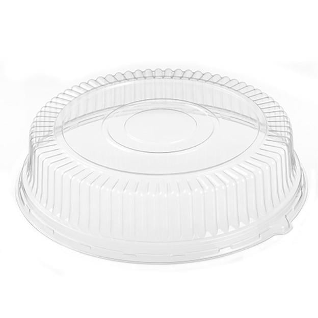 Dome Lid for Round 18 PETE Tray, 50/Case - mastersupplyonline