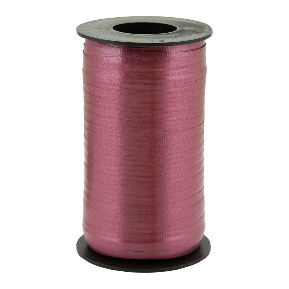Crimped Ribbon Crimped Curling Ribbon, Marsala, 3/16