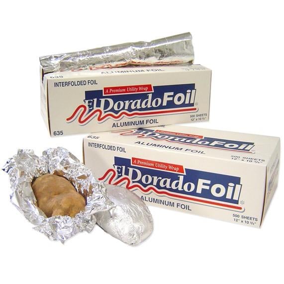 Standard Aluminum Foil Pop-Up Sheets, 9 x 10.75, 500/Box - BOSS Office and  Computer Products