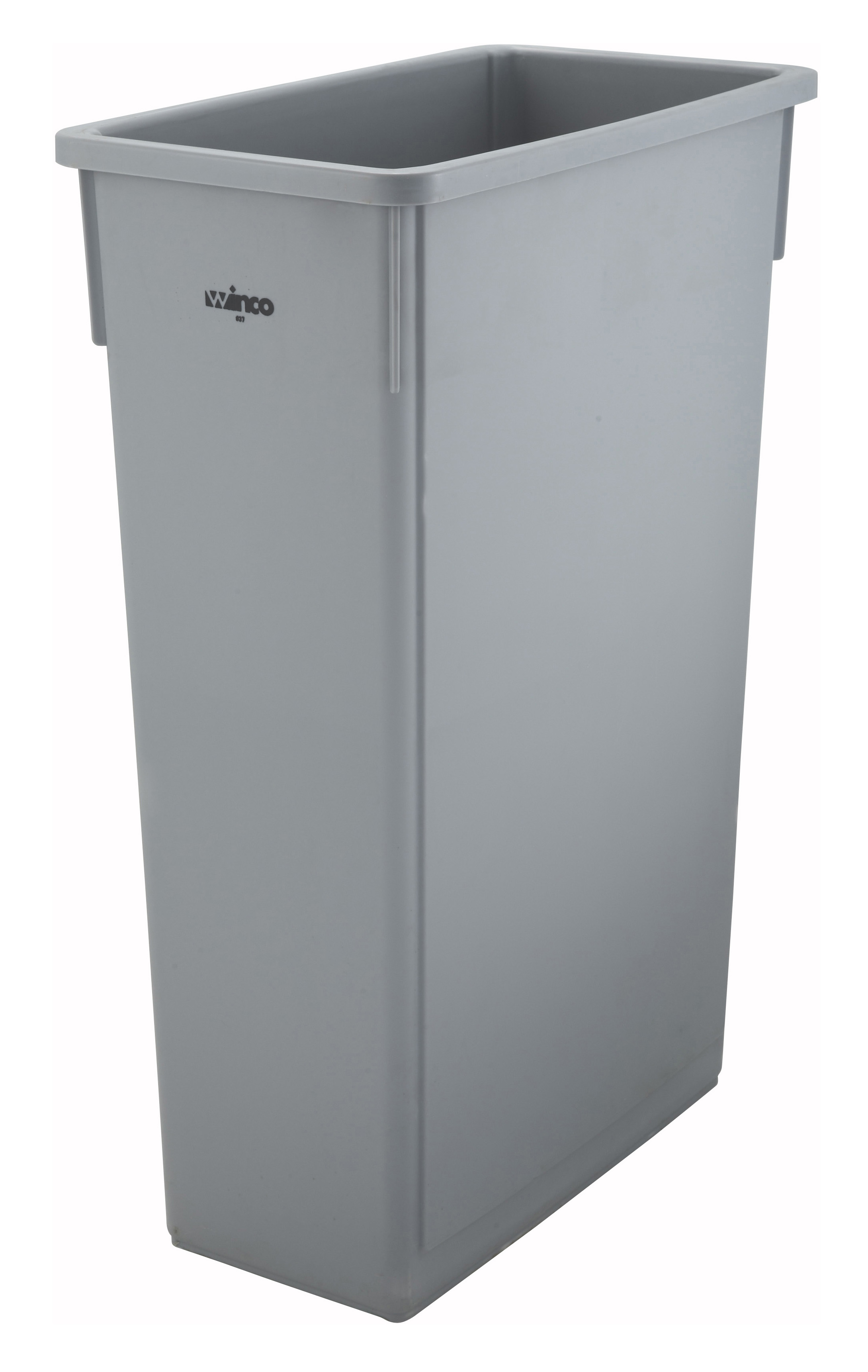 23gal Slender Trash Can, Gray - mastersupplyonline