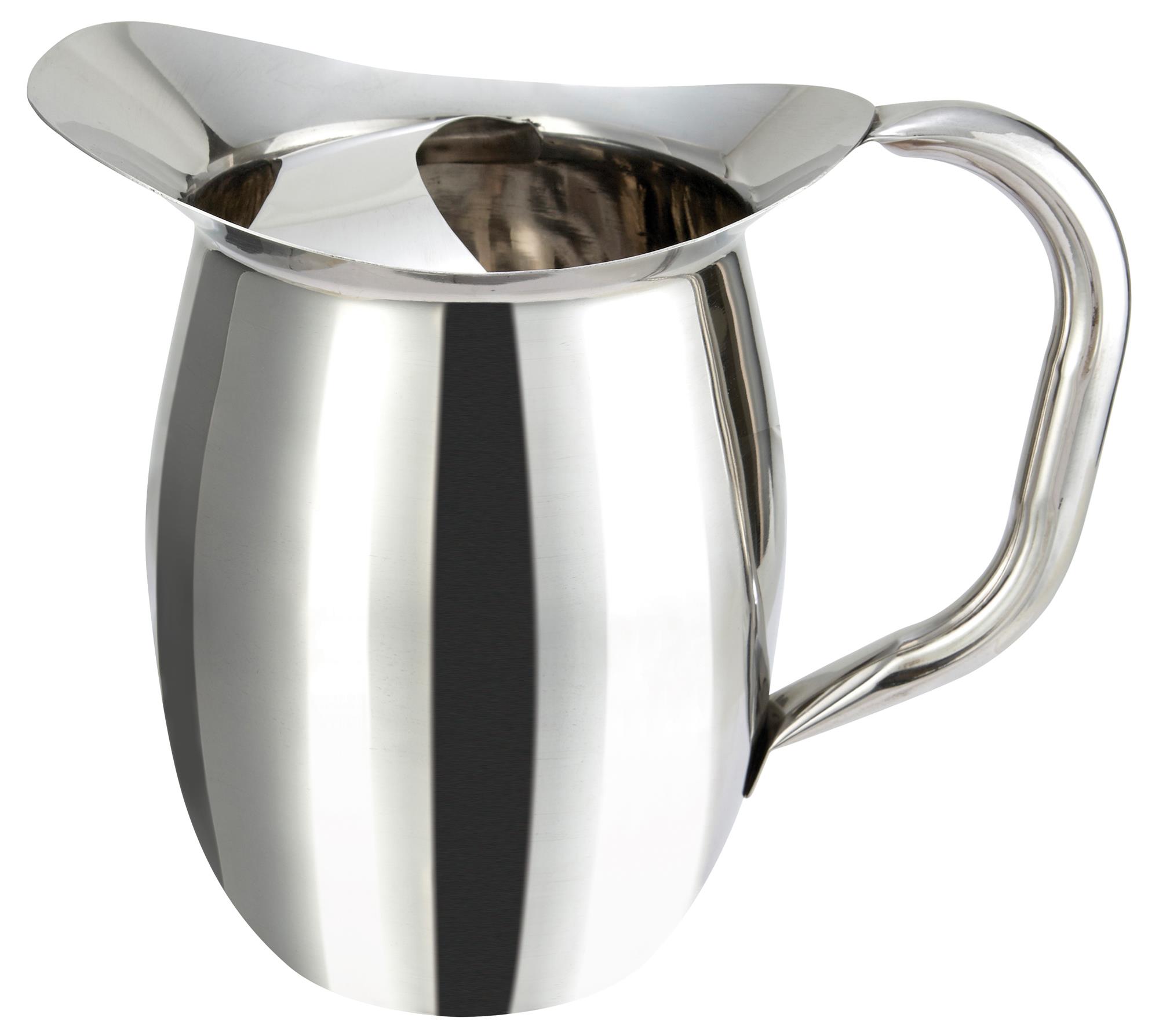 Stainless Steel Bell Pitcher - 2 Qt. — Bar Products