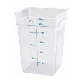 1195307 - Squares Polycarbonate Food Storage Container 8 qt