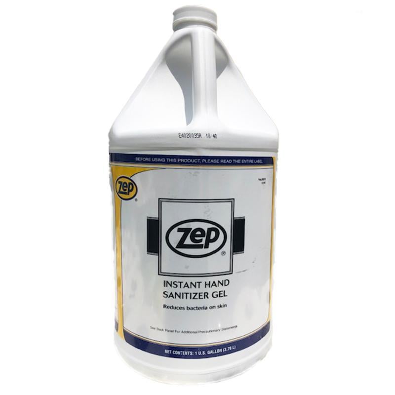 Zep Instant Hand Sanitizer Gel, Gallon, Each - mastersupplyonline