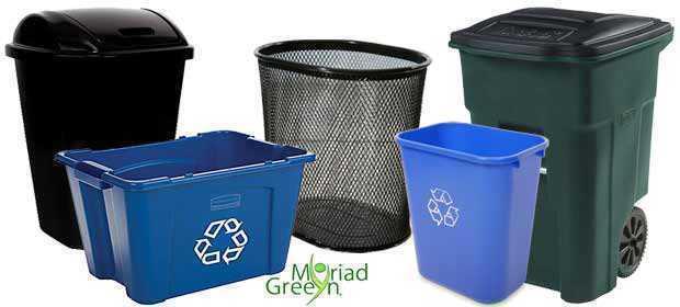 Waste Baskets, Trash Cans & Receptacles