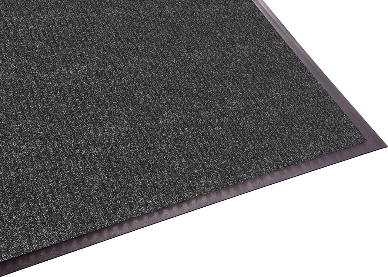 MAT RIBBED 4X6 CHARCOAL GRAY