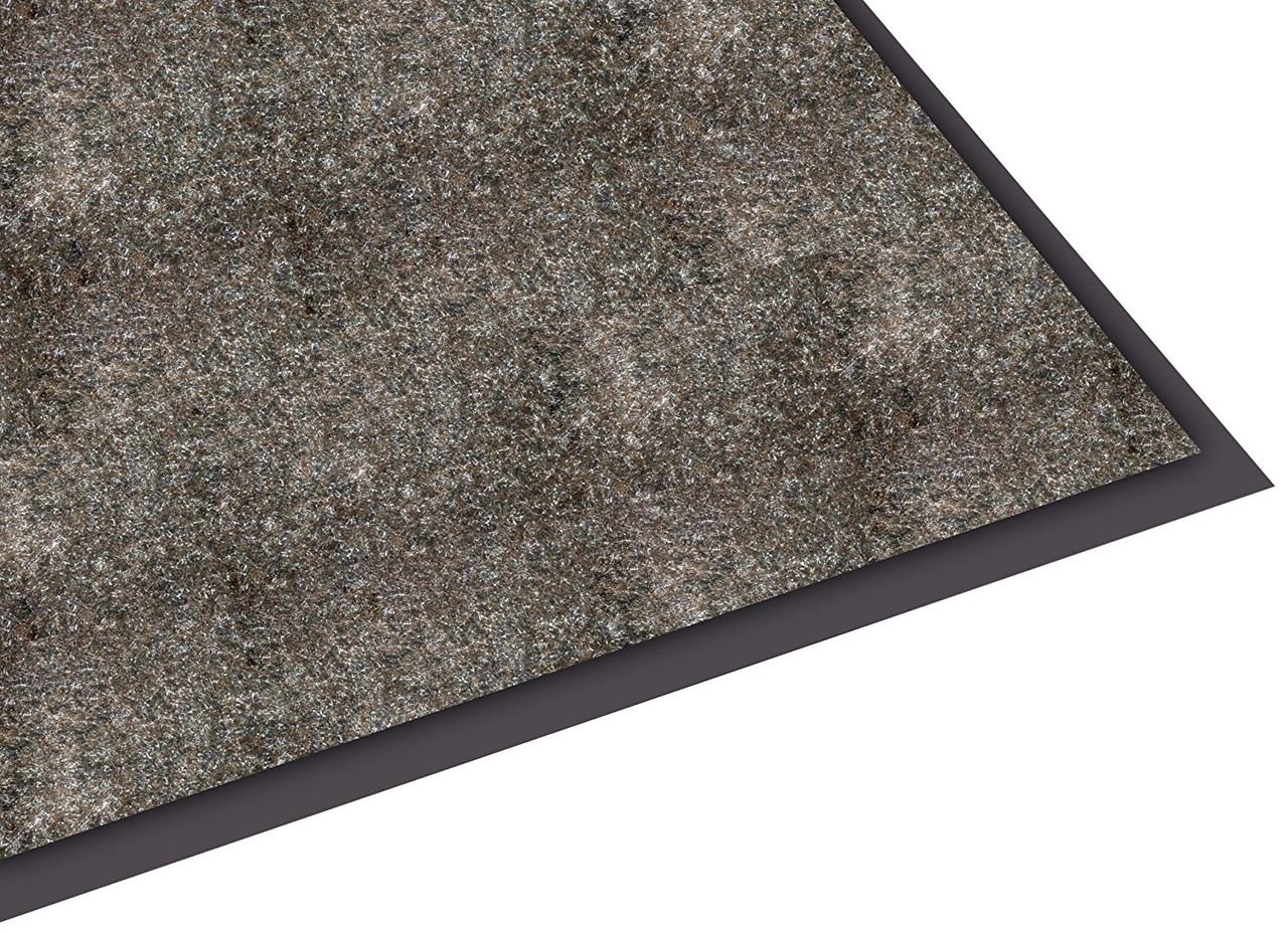 Vinyl/Polypropylene 4x6 Sable Guardian Silver Series Indoor Walk-Off Floor Mat 
