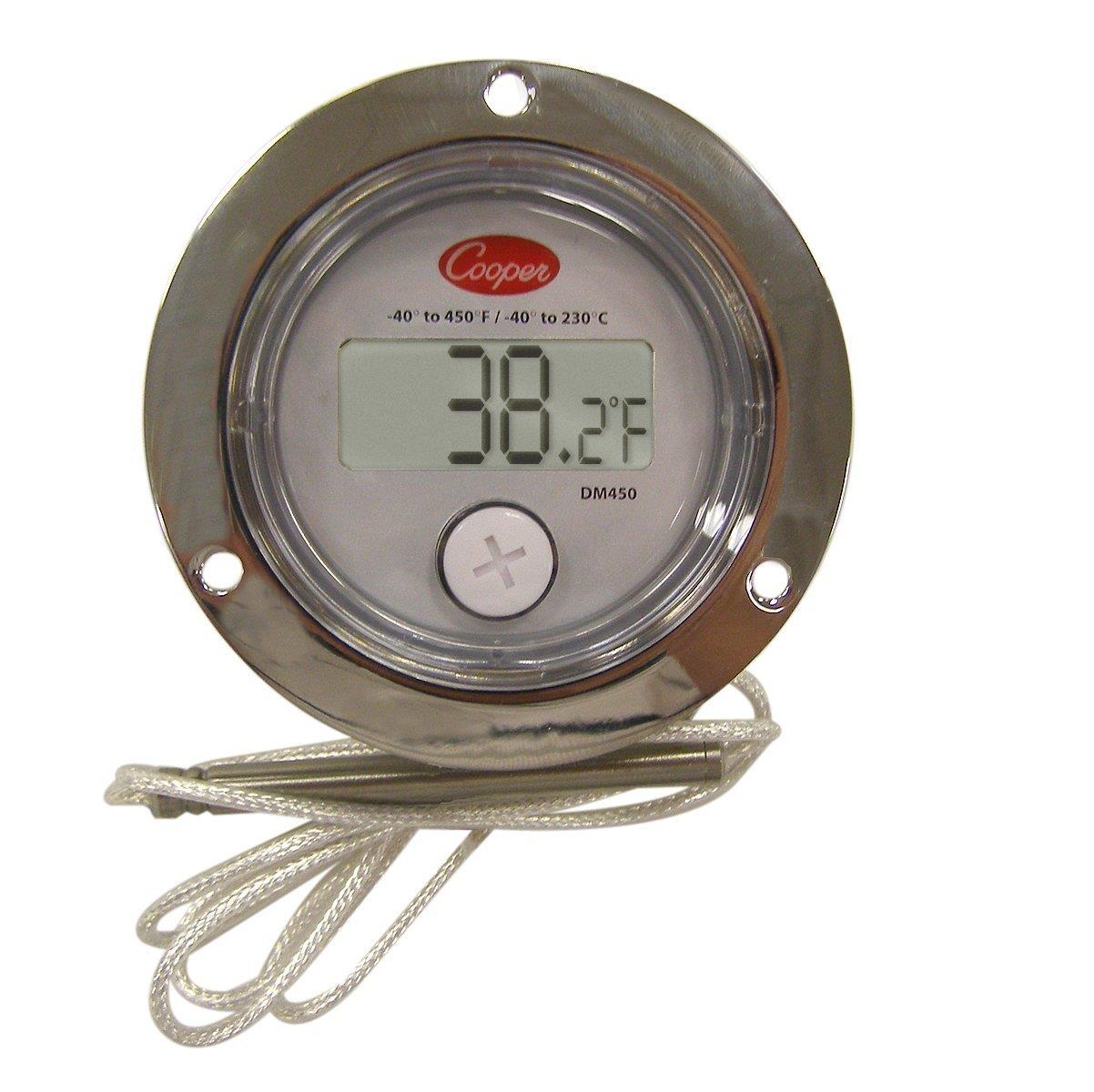 Bulk Digital Panel Thermometer 2 Front Flange -40/450 F: Cooper Atkins  DM450-0-3 (22 Digital Panel Thermometers) - Myriad Greeyn Office Supplies -  Disabled Veteran Owned SDVOSB, AbilityOne Distributor