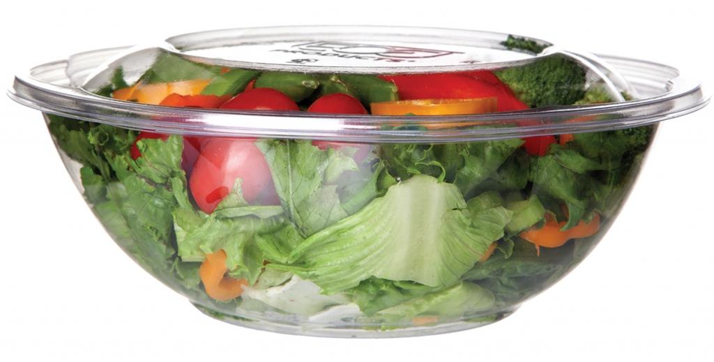Bulk Food Container Renewable and Compostable Salad Bowls with Lids, 64 Ounce: Eco-Products EP-SBS64 (300 Compostable Salad Bowl Lids)