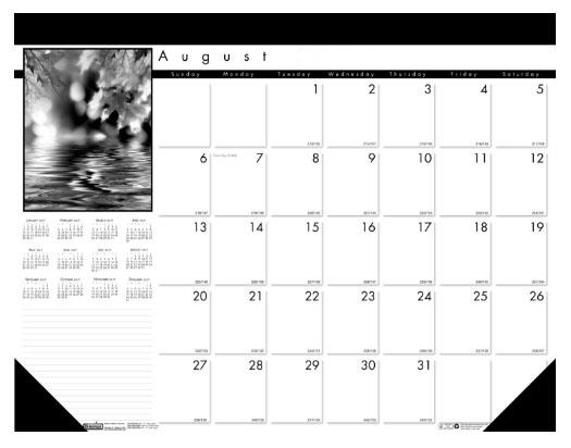 Bulk 2020 - 2021 Academic Recycled Desk Pad 13 Month Calendars Bulk 2020 - 2021 Academic Recycled Desk Pad 13 Month Calendars
