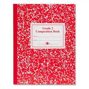 Bulk Composition Books, Grade 2 Ruled, 10"x8", Marble Flex Cover, 50 ...