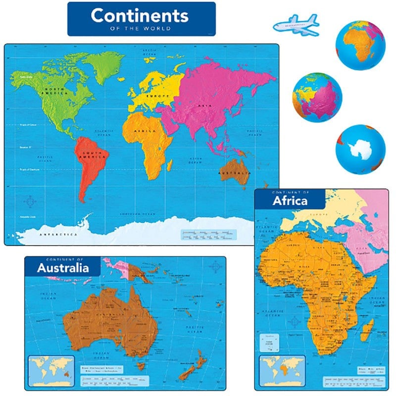 Continents of the World Set - The School Box Inc