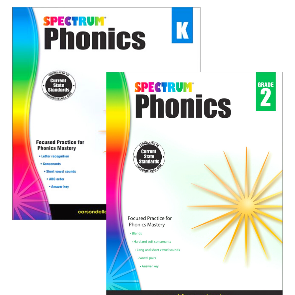 Spectrum learning workbooks at home learning learning the