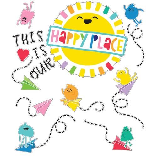 Happy Place Motivational Stickers