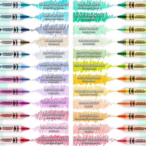 Colors of Kindness Crayons 24 ct - The School Box Inc
