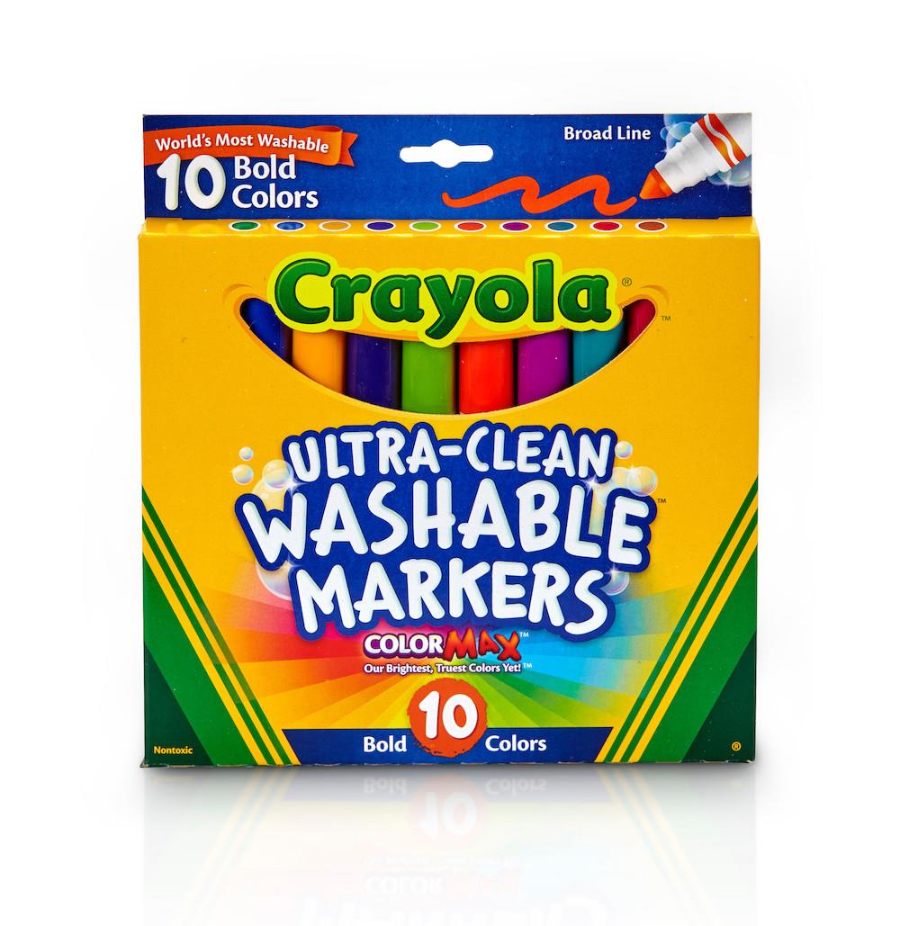 Crayola Washable Markers Classic Colors 10 ct - The School Box Inc