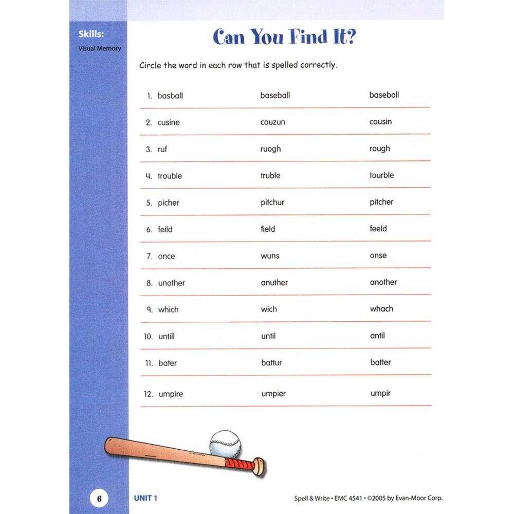 Skill Sharpeners Spell & Write Gr 5 The School Box Inc