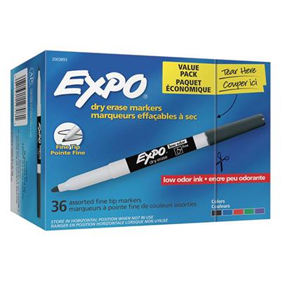 Expo Marker: Black Fine - The School Box Inc
