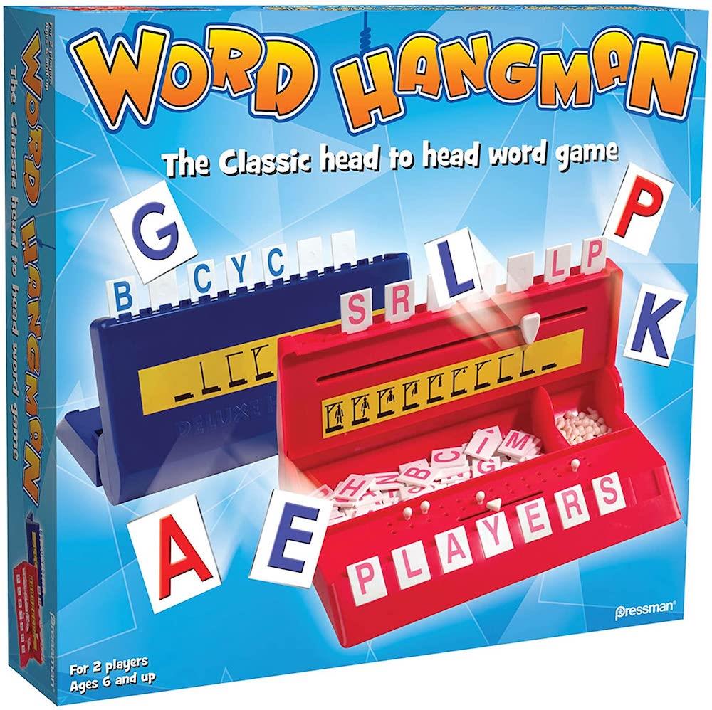 Hangman: A Classic Word Game Activity Book - For Kids and Adults - Novelty  Themed Gifts - Travel Size