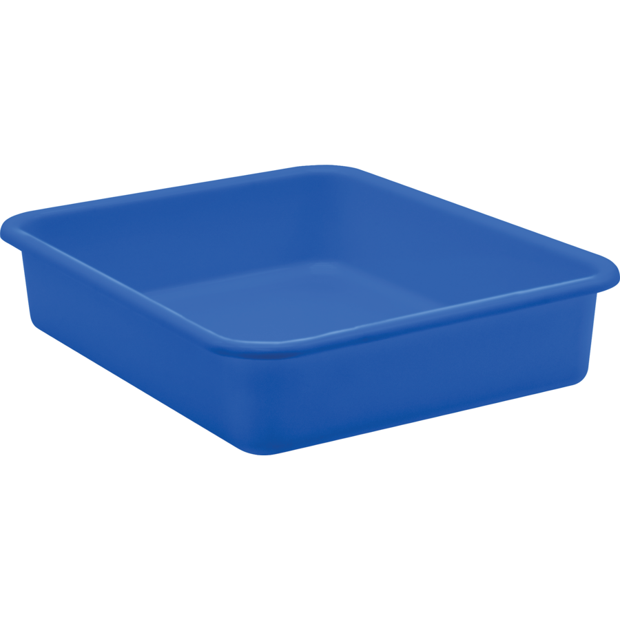 Blue Large Plastic Letter Tray - The School Box Inc