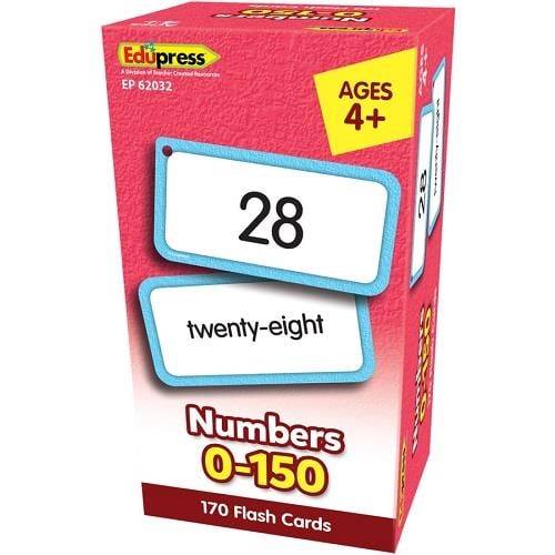 TREND kids childrens Math Numbers 0-100 Pocket Flash Cards for teacher/parent 