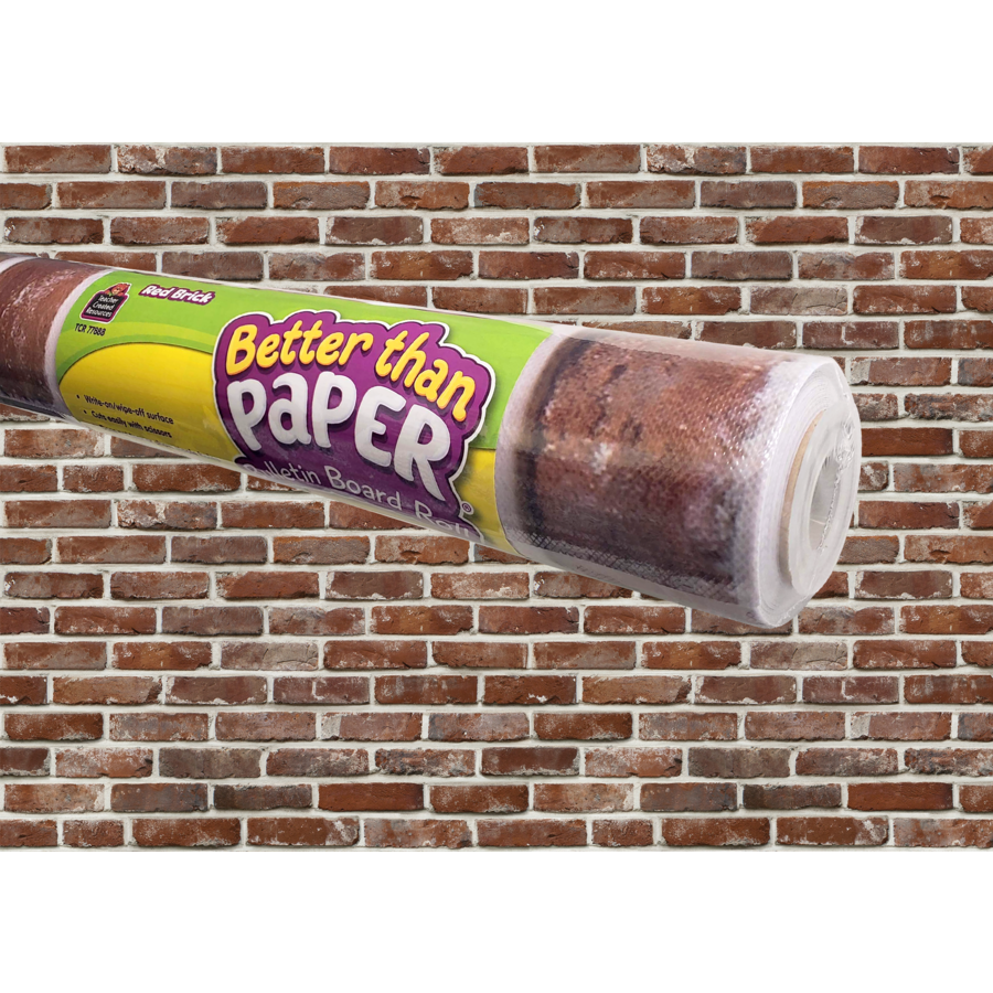 Red Brick Better than Paper Roll - The School Box Inc