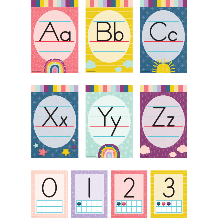 ALPHABET BULLETIN BOARD SET – CM School Supply