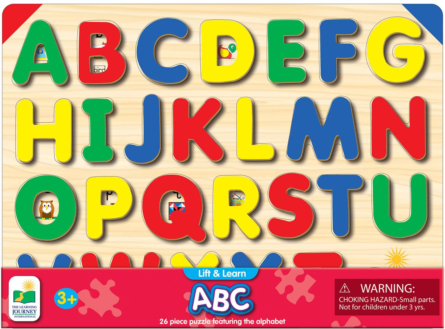 Lift & Learn ABC Puzzle - The School Box Inc