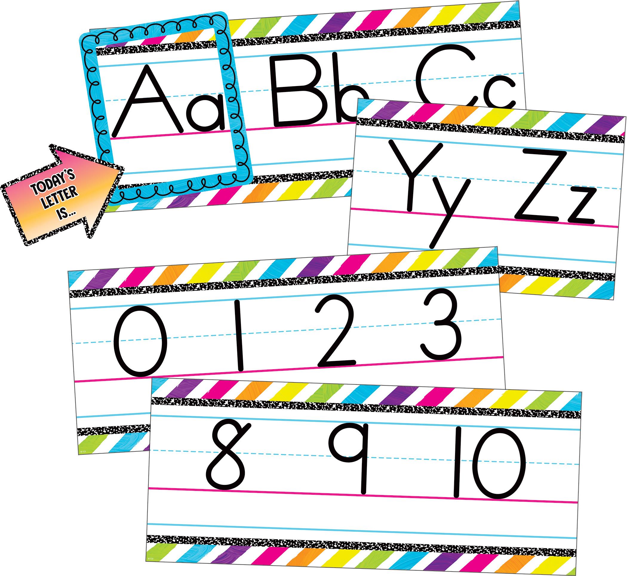 ALPHABET BULLETIN BOARD SET – CM School Supply