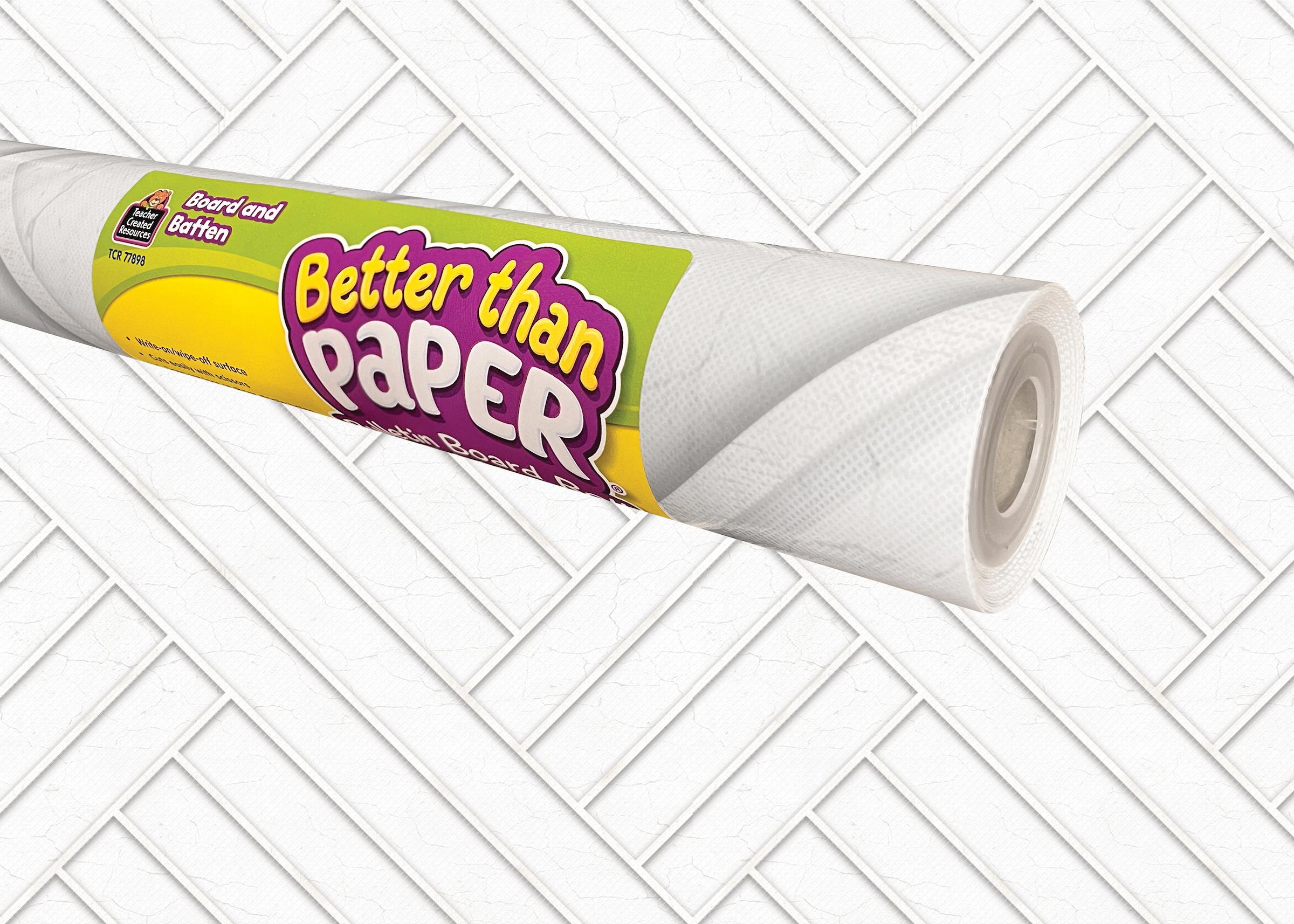 TCR Better Than Paper Bulletin Board Paper Roll, Galvanized