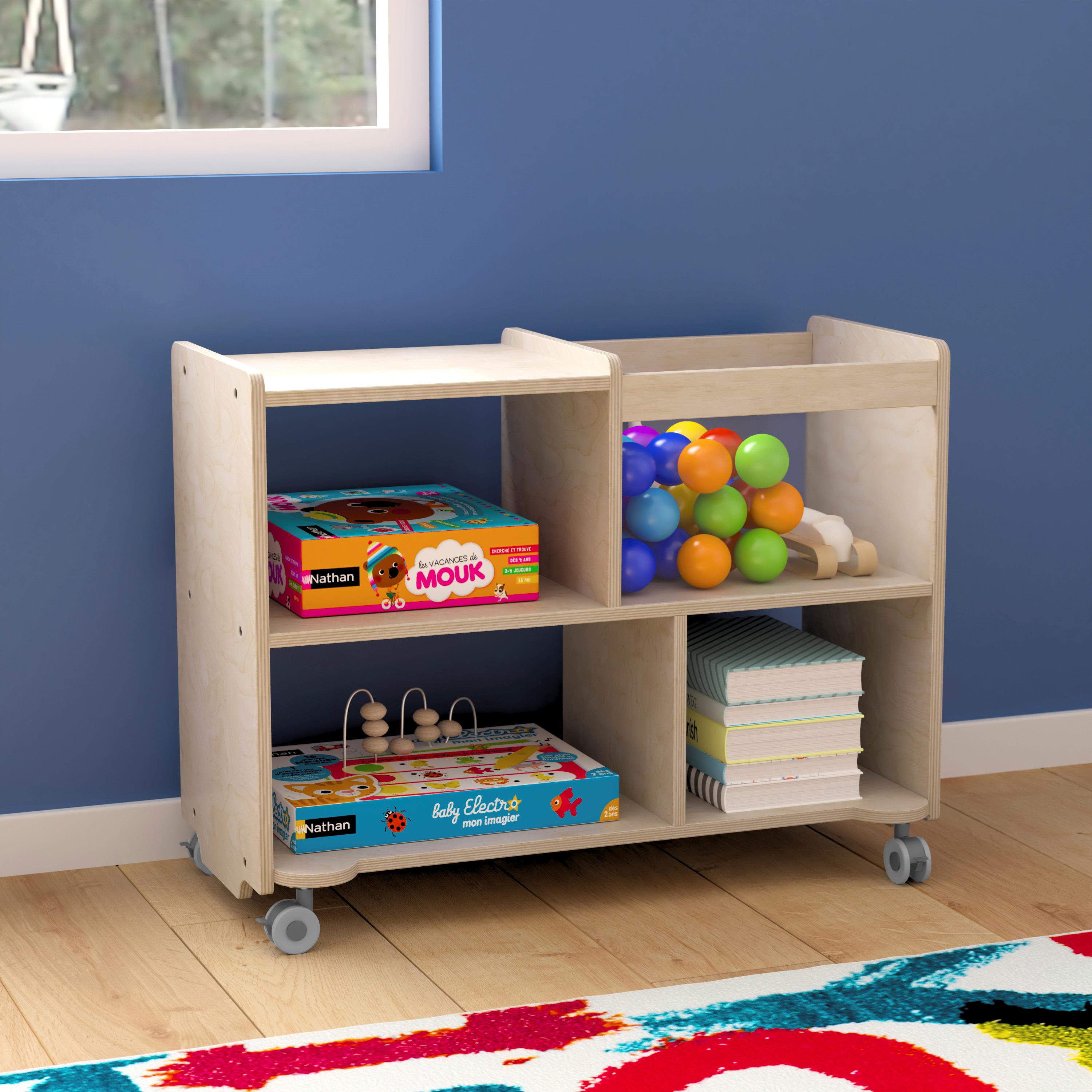 Wooden Classroom Storage Carts - The School Box Inc